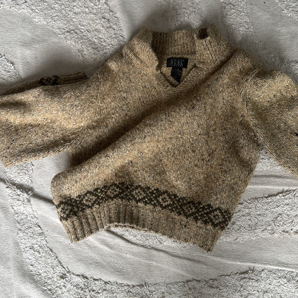 Vintage Wool Blend Knit